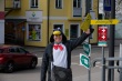 Garde der Stadt Bad Ischl, Verkauf der Faschingzeitung 2025