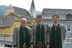 Gardevorstand seit 1999v.l.n.r.: Alexander Bittner, Jörg Lemmerer, Jörg Sams