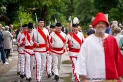 Einzug der Garde der Stadt Bad Ischl, 18. Europ. Knappen und Hüttentag 2024