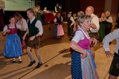 Garde der Stadt Bad Ischl, Kathreintanz 2024, Tanzszene