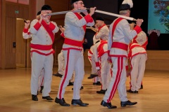 Garde der Stadt Bad Ischl, Kathreintanz 2024, Schwerttanz, Niedere Gasse