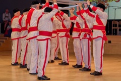 Garde der Stadt Bad Ischl, Kathreintanz 2024, Schwerttanz, Hohe Gasse