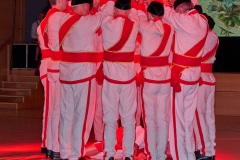 Garde der Stadt Bad Ischl, Kathreintanz 2024, Schwerttanz, geköpfter Narr