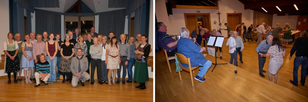 Garde der Stadt Bad Ischl, Tanzabende 2025, Mehrfachbild